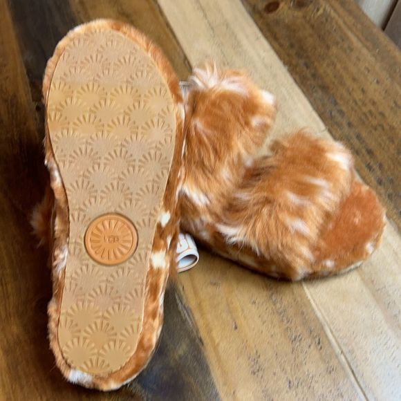 New UGG Women’s Oh Yeah Spots Slide Slipper Sandal - Picture 6 of 7